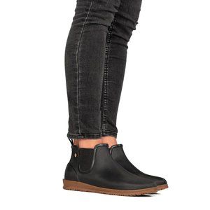Bogs Women’s Sweetpea Waterproof Slip On Rain Boots - Black - Size US 10